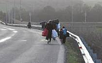 Fl&uuml;chtlinge auf der Balkanroute (Archiv), &uuml;ber dts Nachrichtenagentur
