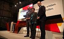 Friedrich Merz, Annegret Kramp-Karrenbauer und Jens Spahn in 2018 (Archiv), über dts Nachrichtenagentur