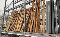 Zaunpfähle in einem Baumarkt (Archiv), über dts Nachrichtenagentur