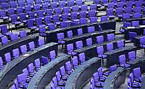 Sitze im Bundestagsplenum (Archiv), über dts Nachrichtenagentur