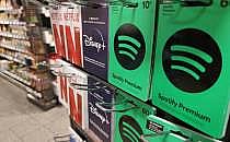 Guthaben-Karten f&uuml;r Streaming-Dienste (Archiv), &uuml;ber dts Nachrichtenagentur