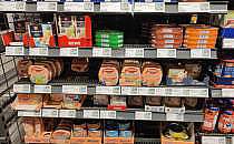 Supermarktregal mit Thunfisch-Dosen (Archiv), &uuml;ber dts Nachrichtenagentur