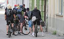 M&auml;nner in Fahrradgruppe (Archiv), &uuml;ber dts Nachrichtenagentur