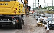 Bauarbeiten an der Bahnstrecke Halle (Saale) - Leipzig bei Kanena (Archiv), &uuml;ber dts Nachrichtenagentur