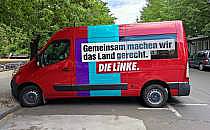 Linken-Kampagnenbus (Archiv), über dts Nachrichtenagentur