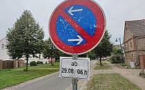 Parkverbot für Kabinettsklausur in Meseberg (Archiv), über dts Nachrichtenagentur