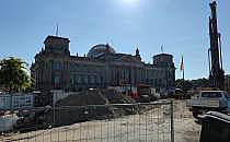 Baustelle vor Deutschem Bundestag (Archiv), &uuml;ber dts Nachrichtenagentur