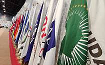 Flagge der Afrikanischen Union beim G20-Gipfel in Indien am 08.09.2023, über dts Nachrichtenagentur