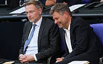 Christian Lindner und Robert Habeck (Archiv), über dts Nachrichtenagentur