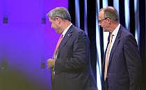 Markus S&ouml;der und Friedrich Merz (Archiv), &uuml;ber dts Nachrichtenagentur