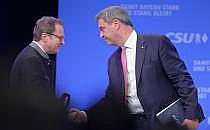 Martin Huber und Markus S&ouml;der (Archiv), &uuml;ber dts Nachrichtenagentur