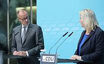 Friedrich Merz und Ines Claus (Archiv), &uuml;ber dts Nachrichtenagentur