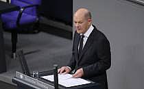 Olaf Scholz bei einer Regierungserklärung im Bundestag am 12.10.2023, über dts Nachrichtenagentur