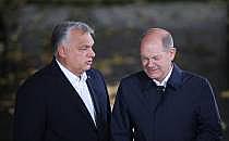 Viktor Orb&aacute;n und Olaf Scholz (Archiv), &uuml;ber dts Nachrichtenagentur