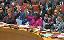 Abstimmung im UN-Sicherheitsrat am 15.11.2023, über dts Nachrichtenagentur