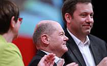 Saskia Esken, Olaf Scholz, Lars Klingbeil (Archiv), &uuml;ber dts Nachrichtenagentur