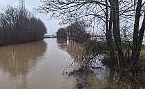 &Uuml;berschwemmung am Fluss Aue in Niedersachsen, &uuml;ber dts Nachrichtenagentur