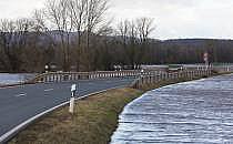 Hochwasserlage im Landkreis Mansfeld-S&uuml;dharz am 03.01.2024, &uuml;ber dts Nachrichtenagentur