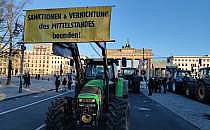 Bauernproteste am 08.01.2024, &uuml;ber dts Nachrichtenagentur