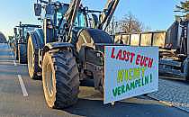 Bauernproteste am 08.01.2024, &uuml;ber dts Nachrichtenagentur