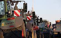 Bauernproteste am 08.01.2024, &uuml;ber dts Nachrichtenagentur