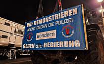 Demo von Lkw-Fahrern am 18.01.2024, &uuml;ber dts Nachrichtenagentur