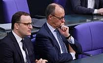 Jens Spahn und Friedrich Merz (Archiv), über dts Nachrichtenagentur