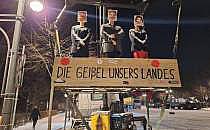 Demo von Lkw-Fahrern am 18.01.2024, &uuml;ber dts Nachrichtenagentur