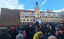 Demo gegen Rechtsextremismus am 21.01.2024, &uuml;ber dts Nachrichtenagentur
