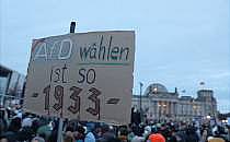 Demo gegen Rechtsextremismus (Archiv), &uuml;ber dts Nachrichtenagentur