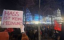 Demo gegen Rechts (Archiv), über dts Nachrichtenagentur