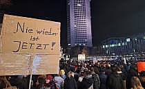 Demo gegen Rechts am 30.01.2024, &uuml;ber dts Nachrichtenagentur