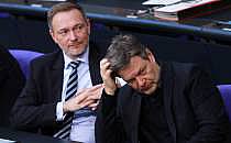 Christian Lindner und Robert Habeck (Archiv), &uuml;ber dts Nachrichtenagentur