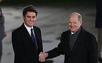 Gabriel Attal und Olaf Scholz am 05.02.2024, &uuml;ber dts Nachrichtenagentur