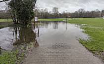 Hochwasser an der Fulda im Winter 2023/2024, über dts Nachrichtenagentur