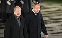 Olaf Scholz und Donald Tusk (Archiv), über dts Nachrichtenagentur