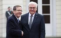 Isaac Herzog und Frank-Walter Steinmeier am 16.02.2024, &uuml;ber dts Nachrichtenagentur