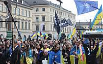 Pro-Ukraine-Demo (Archiv), &uuml;ber dts Nachrichtenagentur