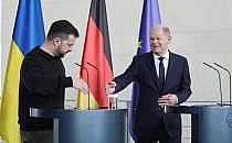 Wolodymyr Selenskyj und Olaf Scholz (Archiv), über dts Nachrichtenagentur