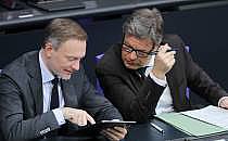 Christian Lindner und Robert Habeck (Archiv), &uuml;ber dts Nachrichtenagentur