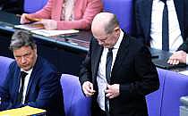 Robert Habeck und Olaf Scholz (Archiv), &uuml;ber dts Nachrichtenagentur