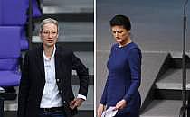 Weidel und Wagenknecht wollen sich in TV-Duell fetzen