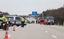 Unfall auf der A 9 bei Leipzig (Archiv), über dts Nachrichtenagentur