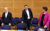 Olaf Scholz, Lars Klingbeil, Saskia Esken (Archiv), über dts Nachrichtenagentur