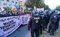 1.-Mai-Demo in Berlin am 01.05.2024, über dts Nachrichtenagentur
