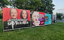 Wahlplakate zur Europawahl und Kommunalwahl in Sachsen-Anhalt (Archiv), &uuml;ber dts Nachrichtenagentur