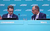 Carsten Linnemann und Friedrich Merz (Archiv), über dts Nachrichtenagentur