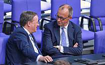 Armin Laschet und Friedrich Merz (Archiv), &uuml;ber dts Nachrichtenagentur