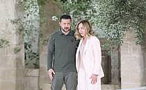 Wolodymyr Selenskyj und Giorgia Meloni am 13.06.2024, &uuml;ber dts Nachrichtenagentur