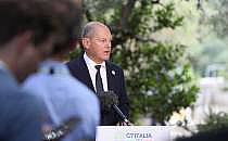 Olaf Scholz am 13.06.2024, über dts Nachrichtenagentur